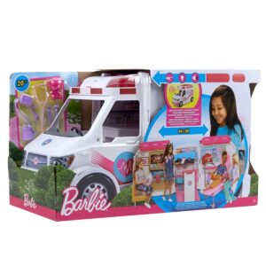 BARBIE – ΚΙΝΗΤΟ ΙΑΤΡΕΙΟ – ΑΣΘΕΝΟΦΟΡΟ