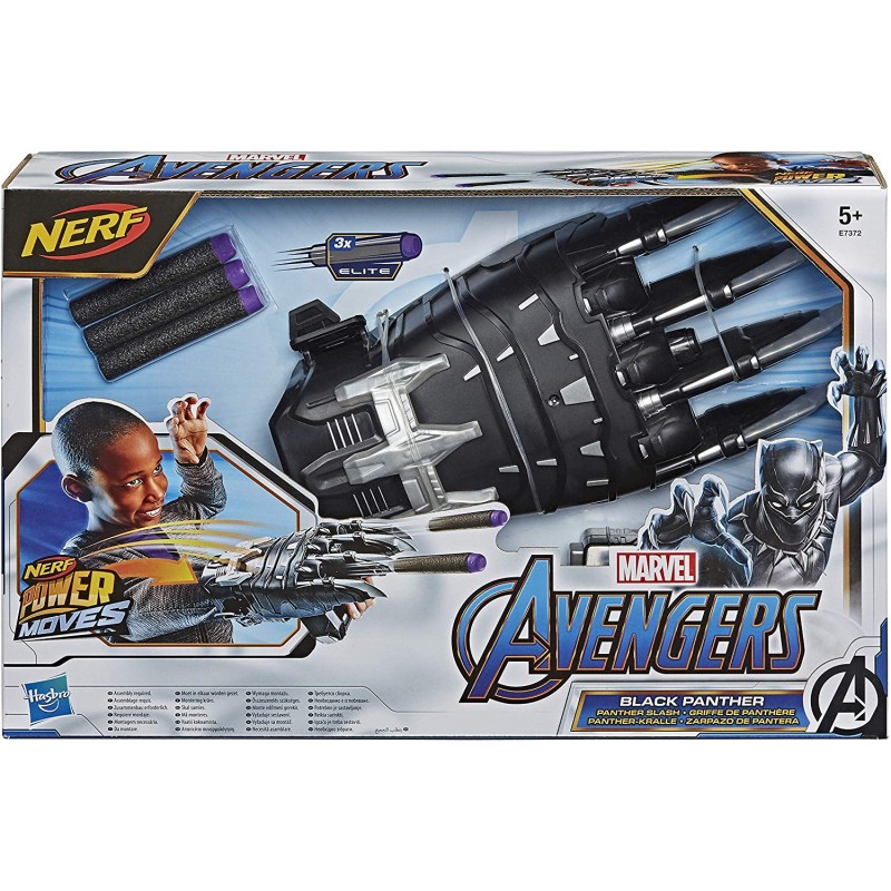 Nerf Power Moves Marvel Avengers Black Panther Power Slash 1 PANTH1