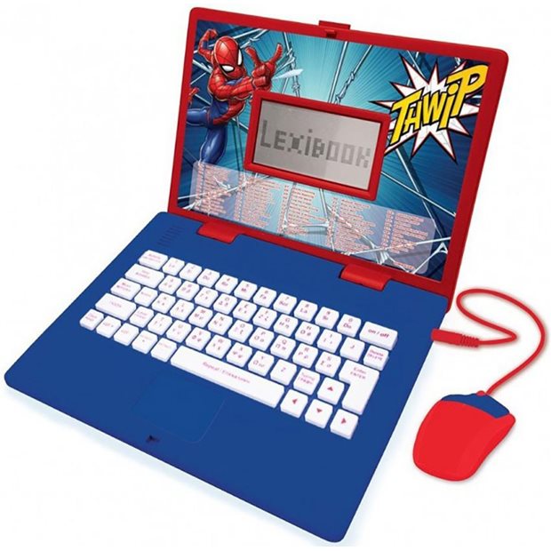 Eκπαιδευτικό laptop Spiderman δίγλωσσο Lexibook 2 22