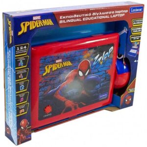 Eκπαιδευτικό laptop Spiderman δίγλωσσο Lexibook