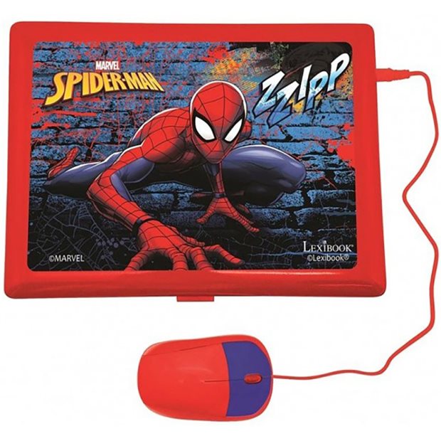 Eκπαιδευτικό laptop Spiderman δίγλωσσο Lexibook 4 lexibook ekpaideftiko diglosso laptop spider man jc598spi8 normal