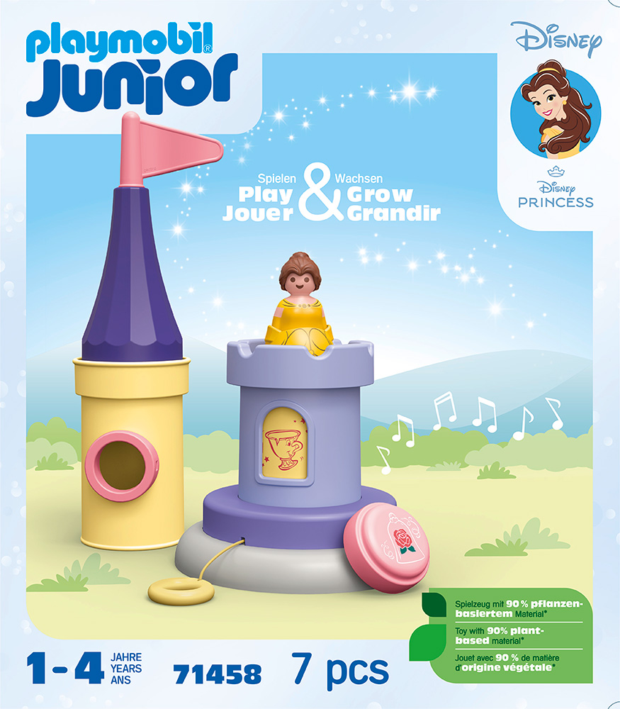 Playmobil JUNIOR & Disney: Ο μουσικός πύργος της Μπελ 1 325046 71458 Titel