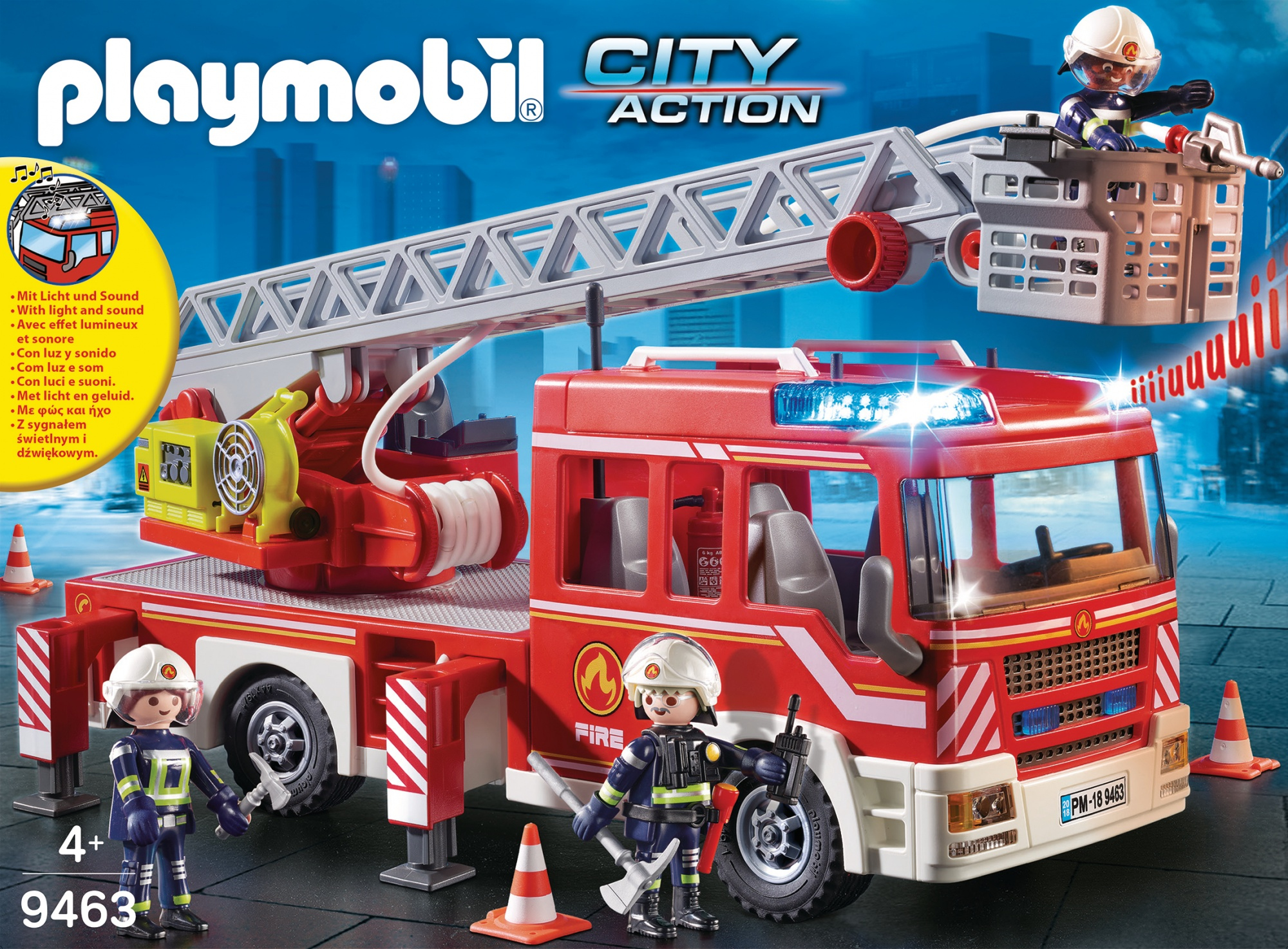 Playmobil Όχημα Πυροσβεστικής με σκάλα και καλάθι διάσωσης 1 52941790 6316974597