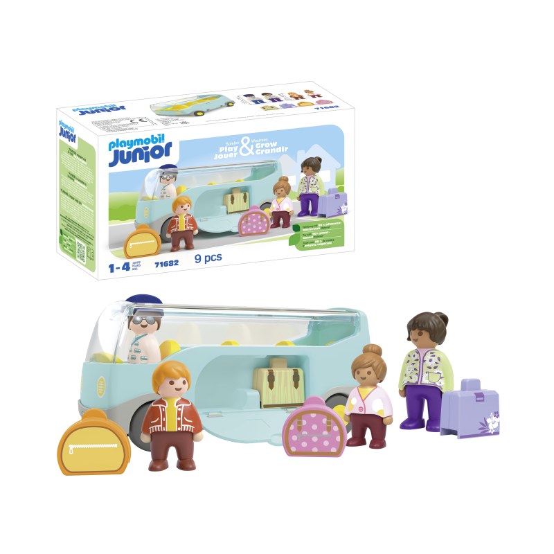 Playmobil JUNIOR:Πούλμαν 2 71682.1 800x800