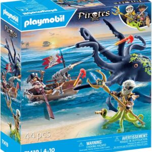 PLAYMOBIL PIRATES ΜΑΧΗ ΜΕ ΤΟ ΓΙΓΑΝΤΙΟ ΧΤΑΠΟΔΙ