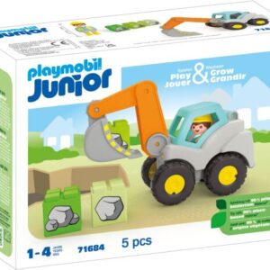 Playmobil JUNIOR:Φορτωτής Εκσκαφέας