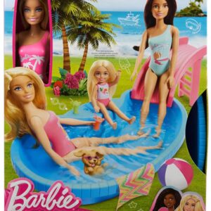 BARBIE ΕΞΩΤΙΚΗ ΠΙΣΙΝΑ ΜΕ ΚΟΥΚΛΑ