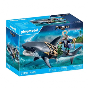 PLAYMOBIL PIRATES ΠΕΙΡΑΤΗΣ ΜΕ ΓΙΓΑΝΤΙΑΙΟ ΚΑΡΧΑΡΙΑ