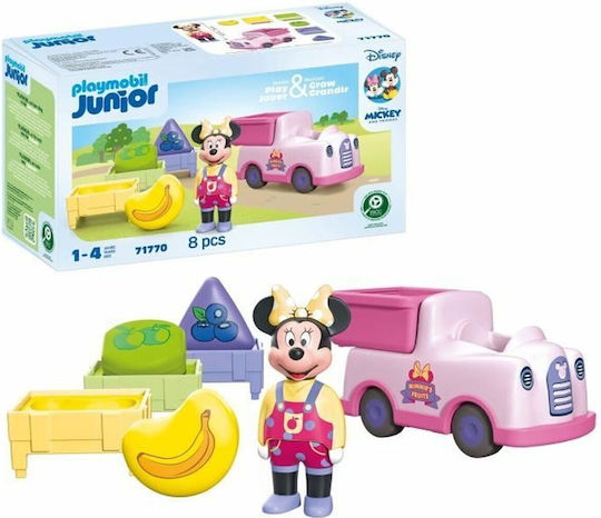 Playmobil Junior & Disney: Η Μίνι Μάους και το φορτηγό με φρούτα 1 xlarge 20250624120926 playmobil junior disney i mini maous kai to fortigo me frouta gia 1 4 eton 71770