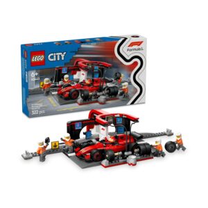 LEGO City: F1 Pit Stop & Pit Crew with Ferrari Car