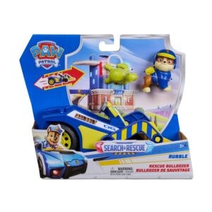 Spin Master Paw Patrol: Search & Rescue – Rumble Rescue Bulldozer Vehicle Playset
