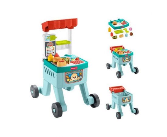 FISHER PRICE ΕΚΠΑΙΔΕΥΤΙΚΟ ΚΑΡΟΤΣΑΚΙ ΓΙΑ ΨΩΝΙΑ-ΣΤΡΑΤΑ 4-ΣΕ-1 2 Fisher Price Εκπαιδευτικό Καροτσάκι Περπατούρα 4 Σε 1 JLM95 2 Αντιγραφή