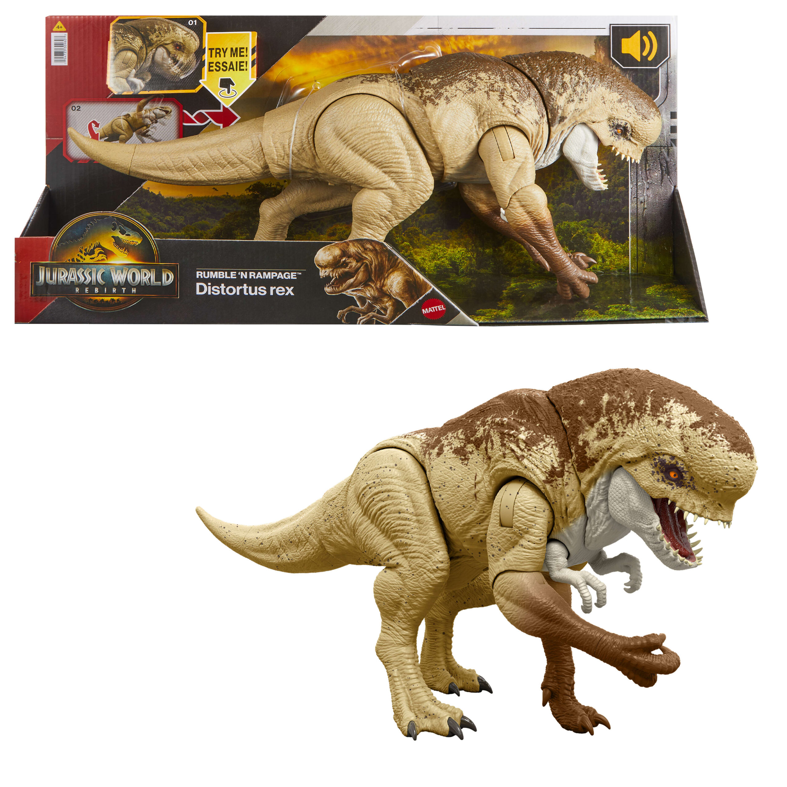 JURASSIC WORLD DISTORTUS REX 1 JGB58 C 25 Hero 3000x3000 953edd99 9d77 4fec 9428 2485e9521f3f