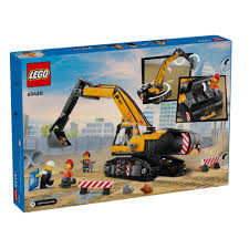 LEGO City Yellow construction excavator 2 images (1)