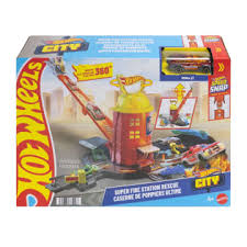 HOT WHEELS CITY ΣΟΥΠΕΡ ΠΥΡΟΣΒΕΣΤΙΚΟΣ ΣΤΑΘΜΟΣ