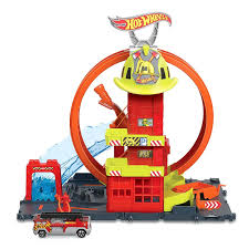 HOT WHEELS CITY- ΠΙΣΤΑ ΠΥΡΟΣΒΕΣΤΙΚΟΣ ΣΤΑΘΜΟΣ 2 images (2)