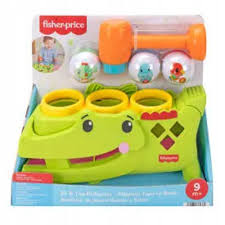 FISHER PRICE ΚΡΟΚΟΔΕΙΛΟΣ ΠΑΙΧΝΙΔΙ ΜΕ ΜΠΑΛΙΤΣΕΣ