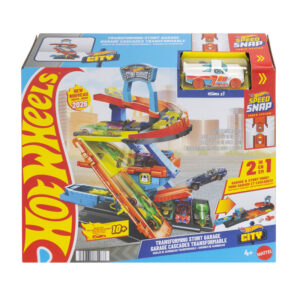 Hot Wheels City Πολυμορφικό Γκαράζ Πίστα 2 Σε 1 Σετ Παιχνιδιού