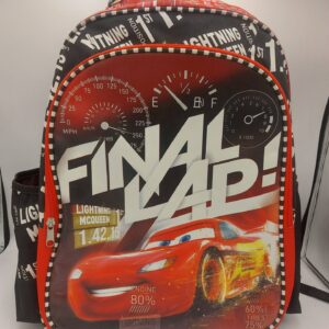 Τσάντα πλάτης 3 θέσεων Cars- McQueen Final Lap